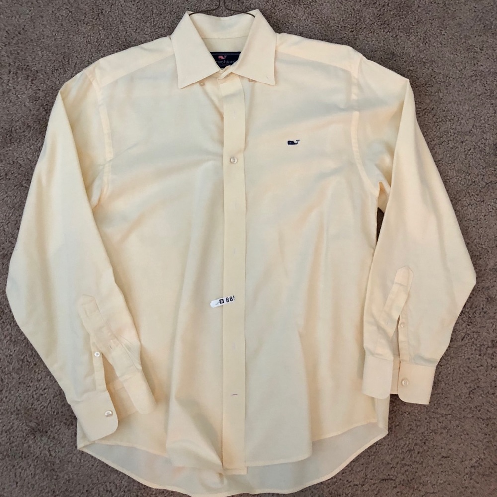 Vineyard Vines Yellow Shirt